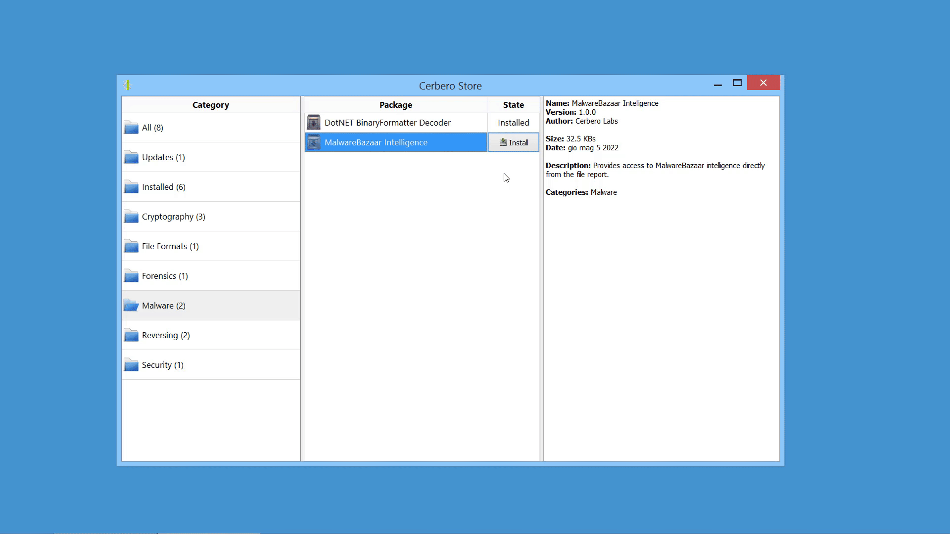 instal the new version for mac Cerbero Suite Advanced 6.5.1